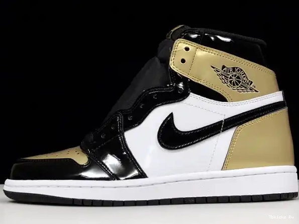 Rep TBK 1 Retro Toe 861428-007 High Glod Air Jordan 0324